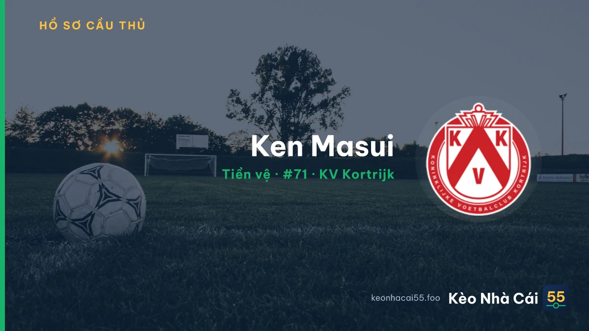 Ken Masui — KV Kortrijk