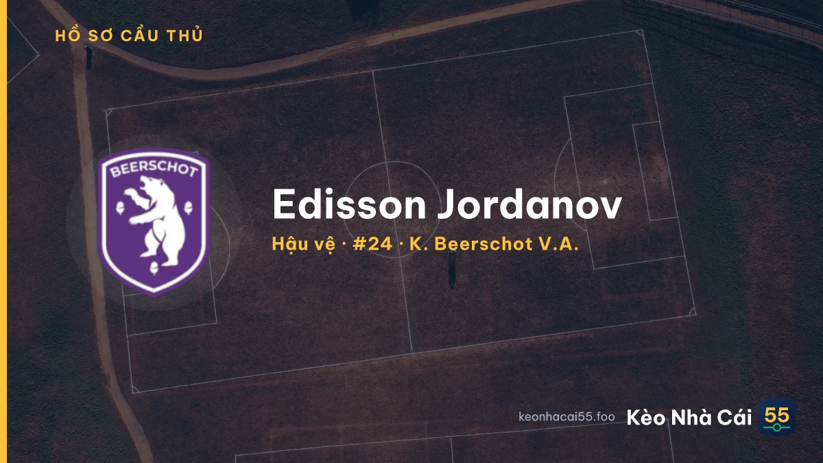 Edisson Jordanov — K. Beerschot V.A.