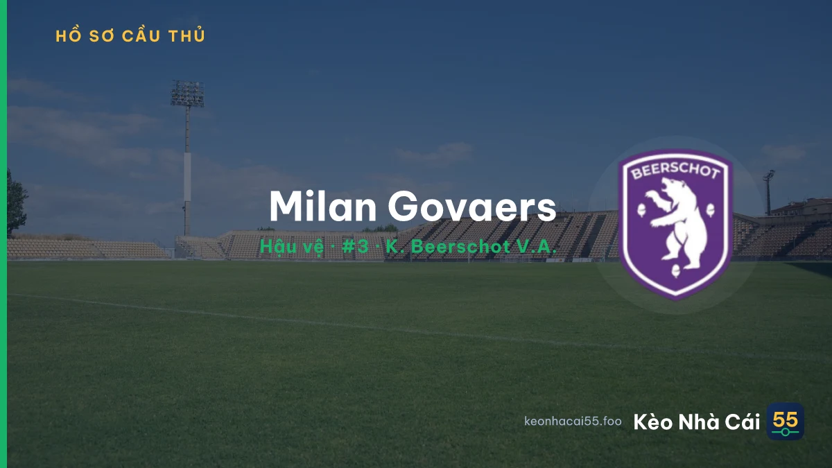 Milan Govaers — K. Beerschot V.A.