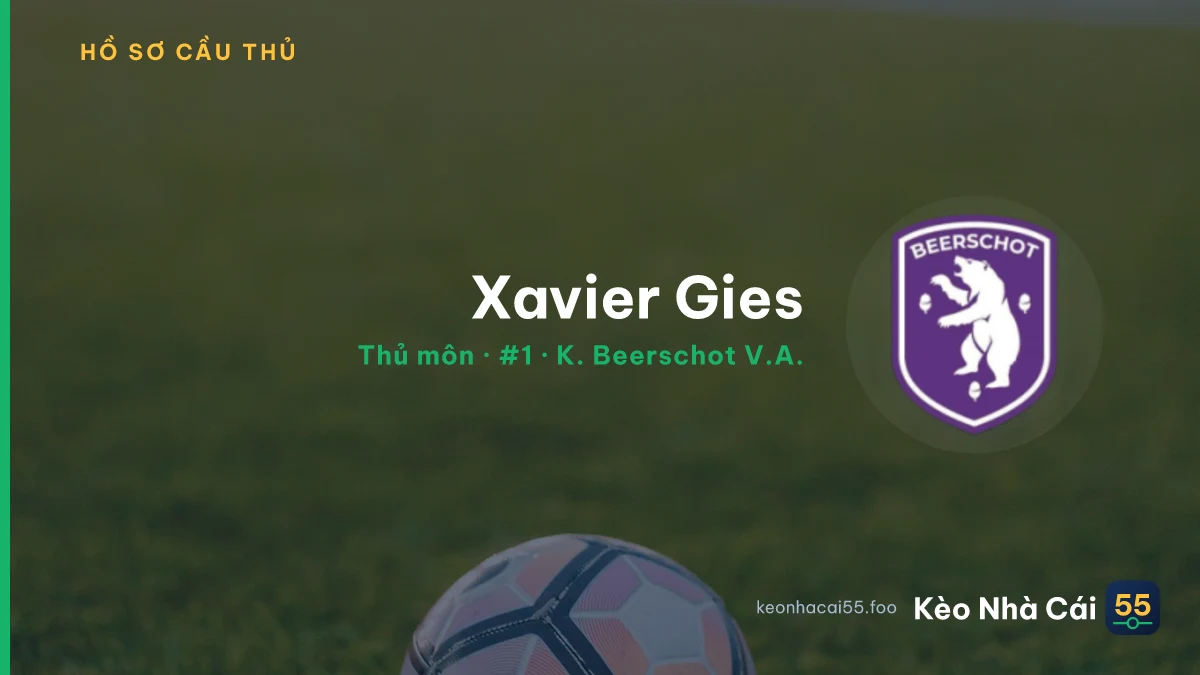Xavier Gies — K. Beerschot V.A.