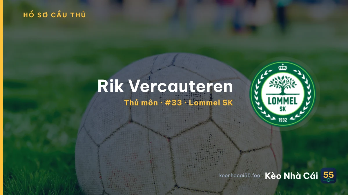 Rik Vercauteren — Lommel SK