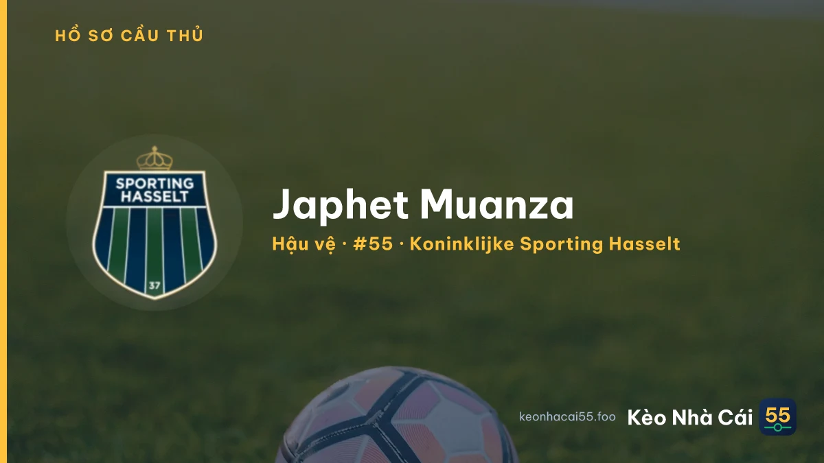 Japhet Muanza — Koninklijke Sporting Hasselt