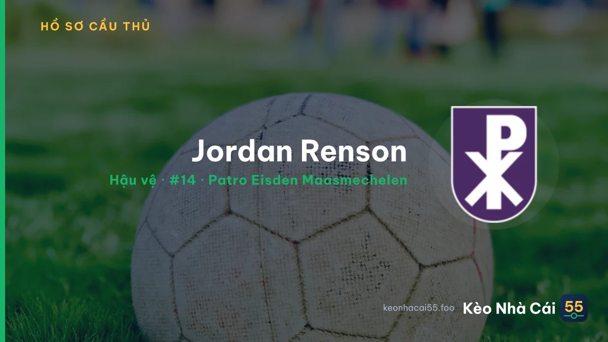 Jordan Renson — Patro Eisden Maasmechelen