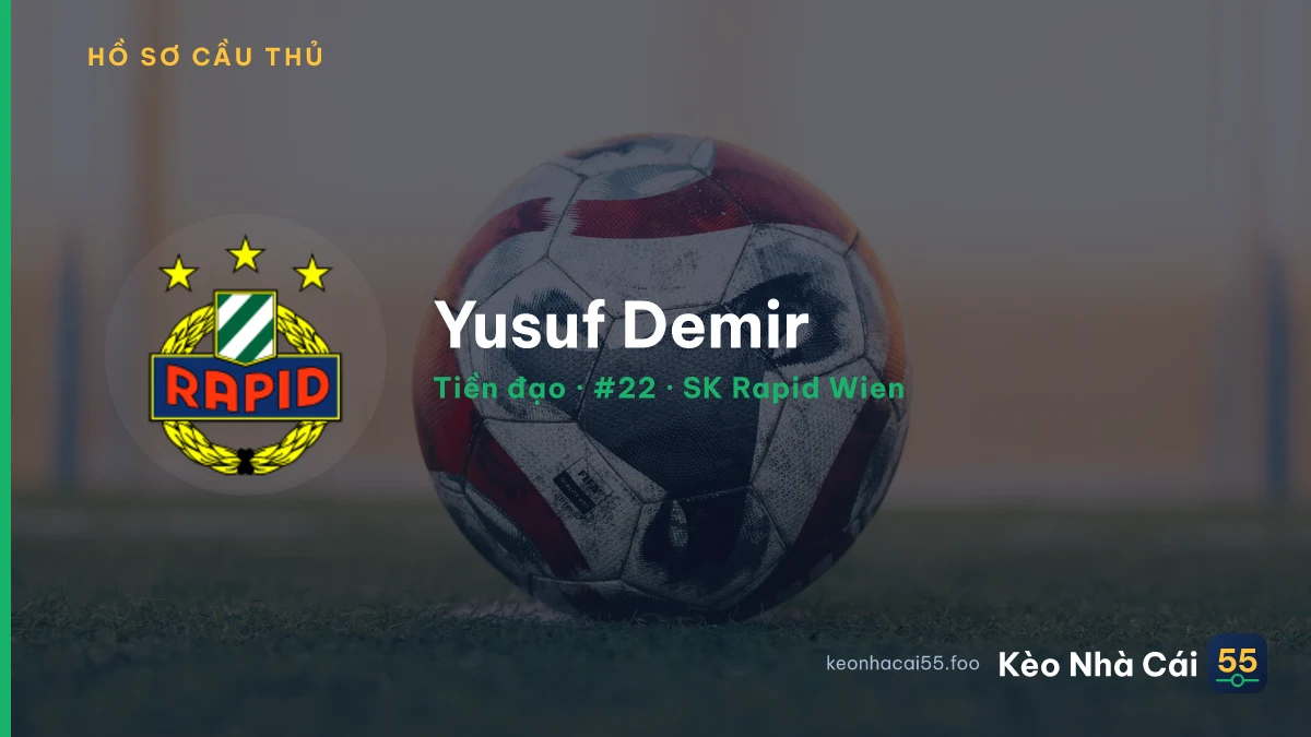 Yusuf Demir — SK Rapid Wien