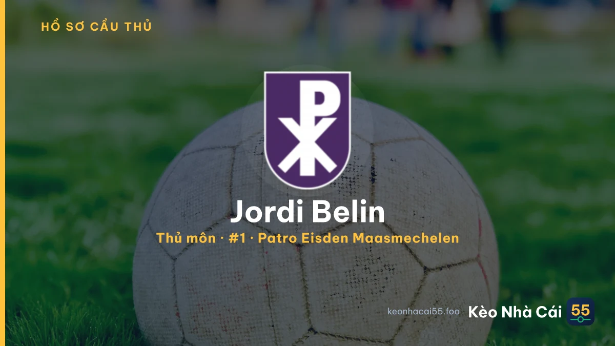 Jordi Belin — Patro Eisden Maasmechelen