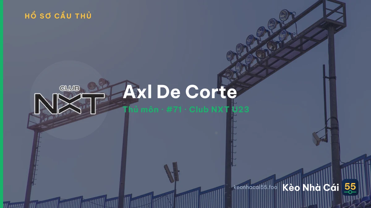 Axl De Corte — Club NXT U23