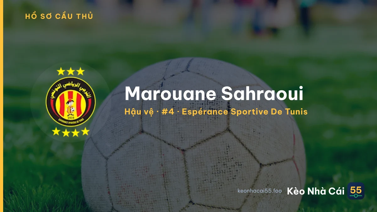 Marouane Sahraoui — Espérance Sportive De Tunis