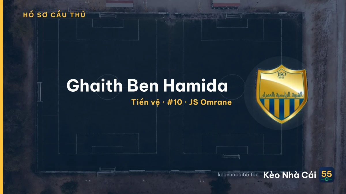 Ghaith Ben Hamida  — JS Omrane