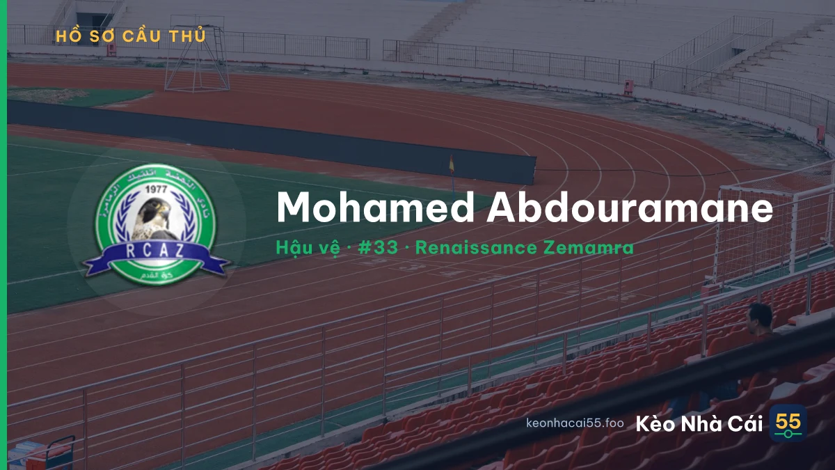 Mohamed Abdouramane — Renaissance Zemamra