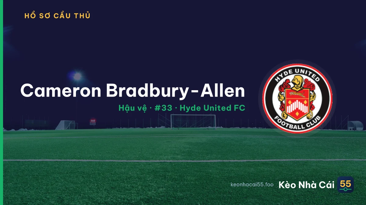Cameron Bradbury-Allen — Hyde United FC