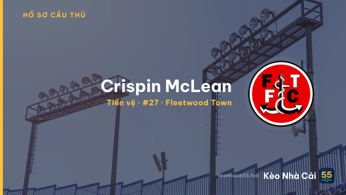 Crispin McLean — Fleetwood Town