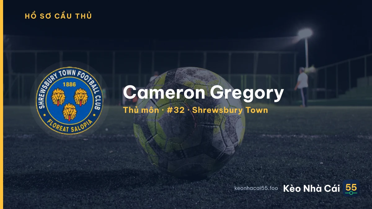 Cameron Gregory — Shrewsbury Town