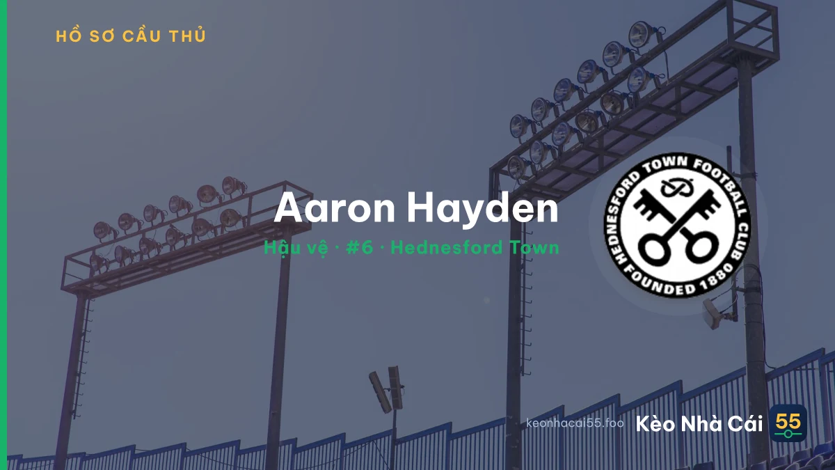 Aaron Hayden — Hednesford Town