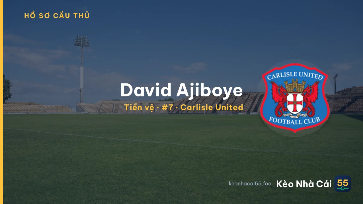David Ajiboye — Carlisle United