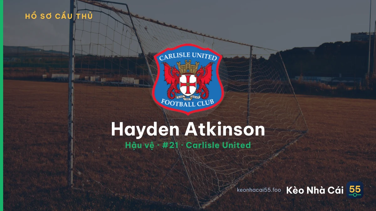 Hayden Atkinson — Carlisle United