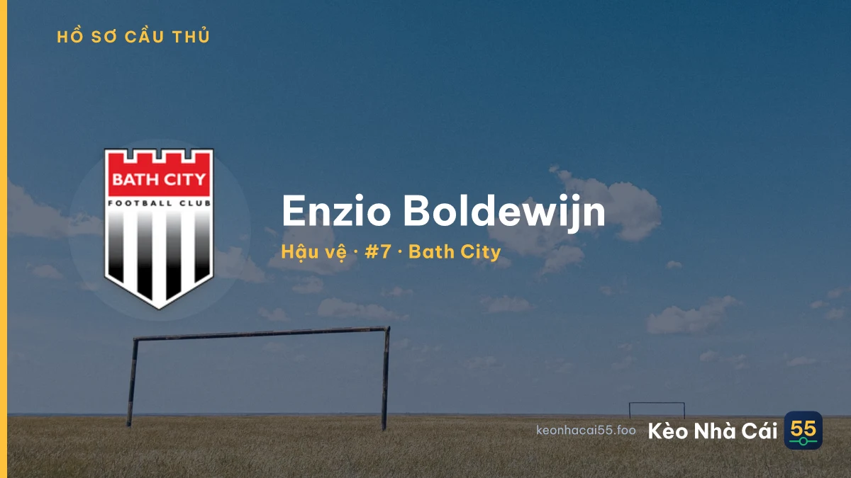 Enzio Boldewijn — Bath City
