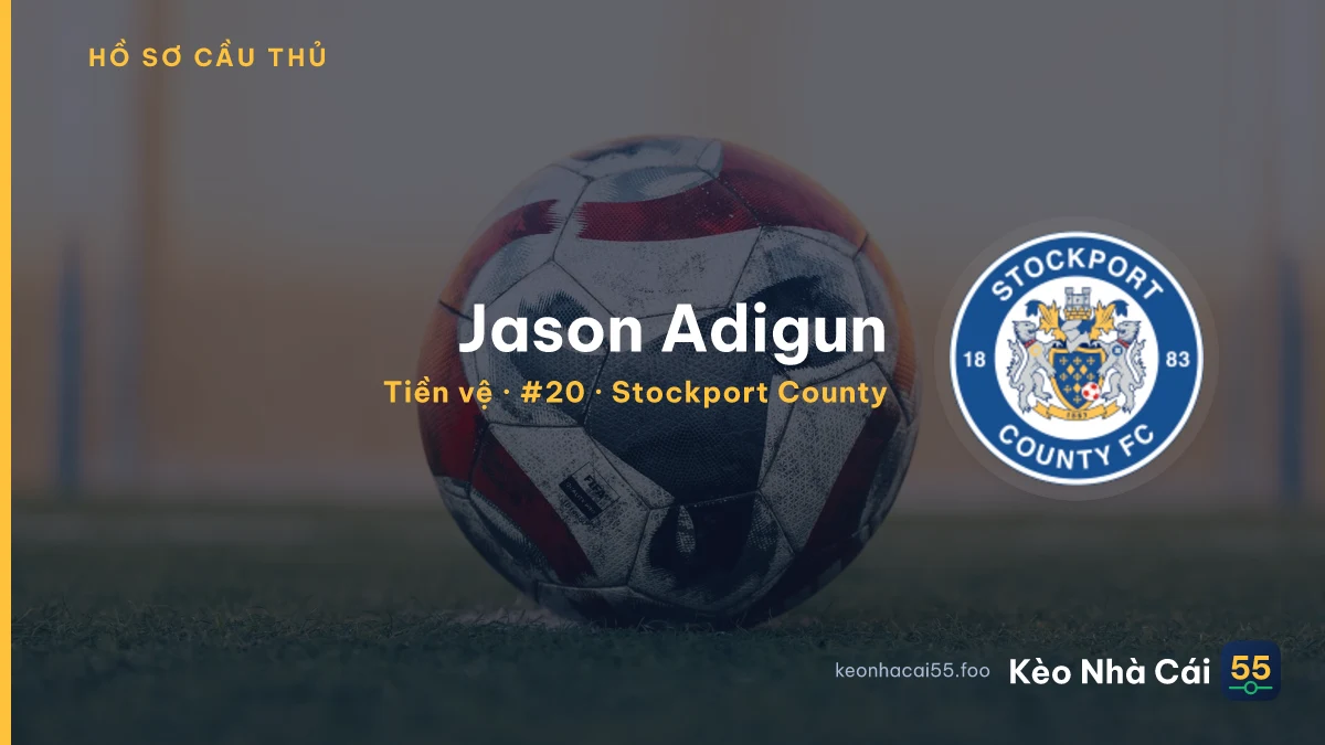 Jason Adigun — Stockport County