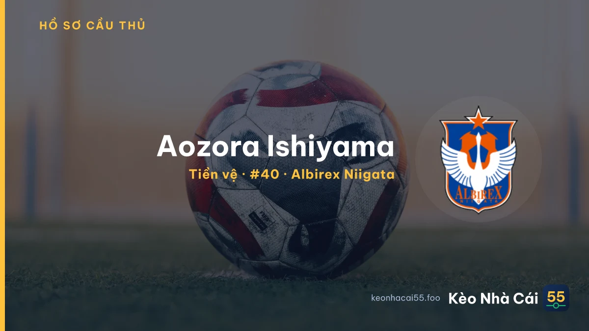 Aozora Ishiyama — Albirex Niigata