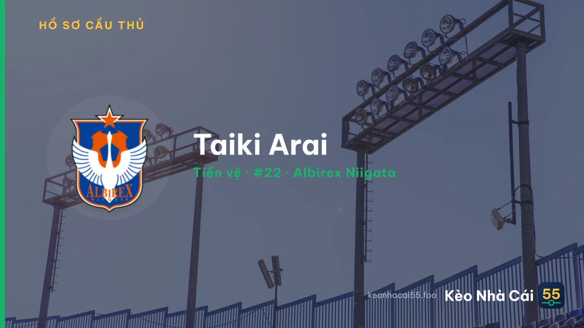 Taiki Arai — Albirex Niigata