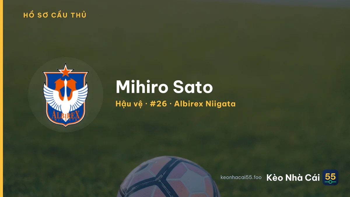 Mihiro Sato — Albirex Niigata