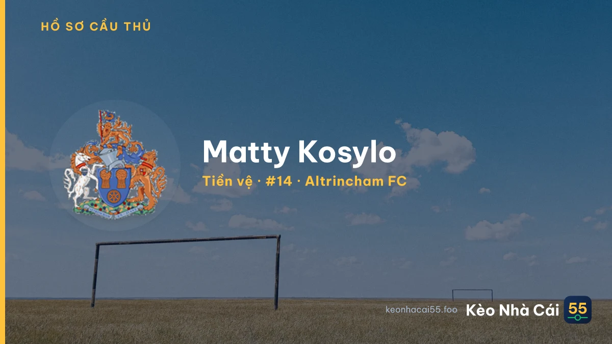 Matty Kosylo — Altrincham FC