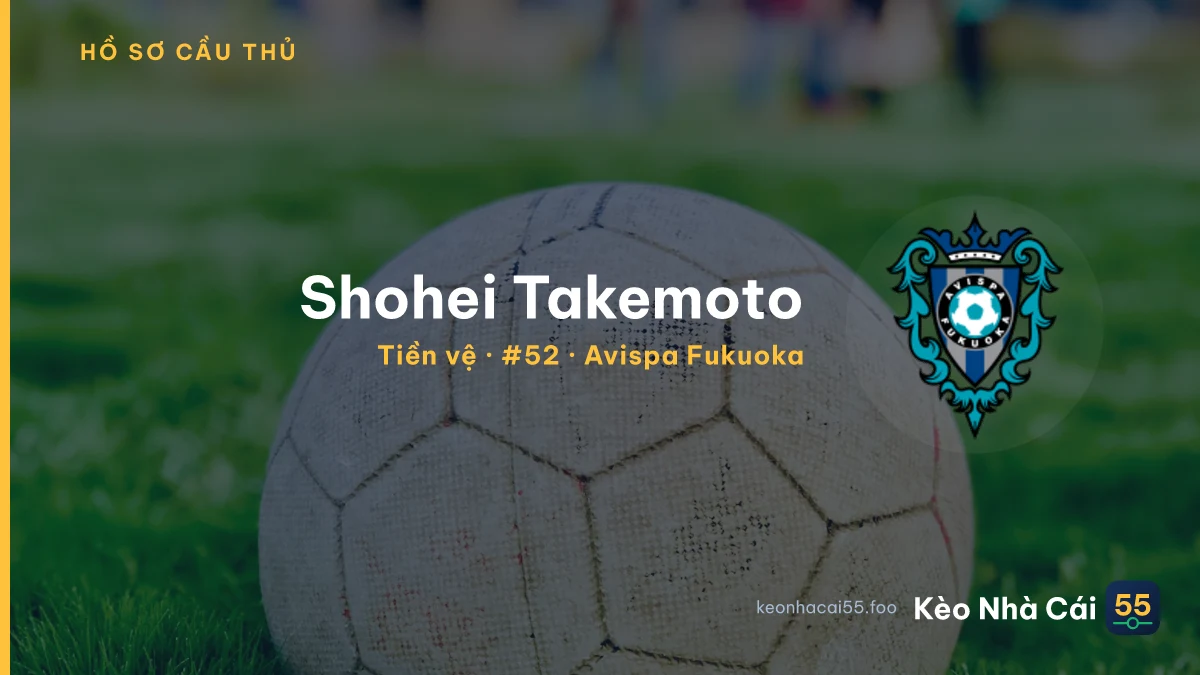 Shohei Takemoto — Avispa Fukuoka