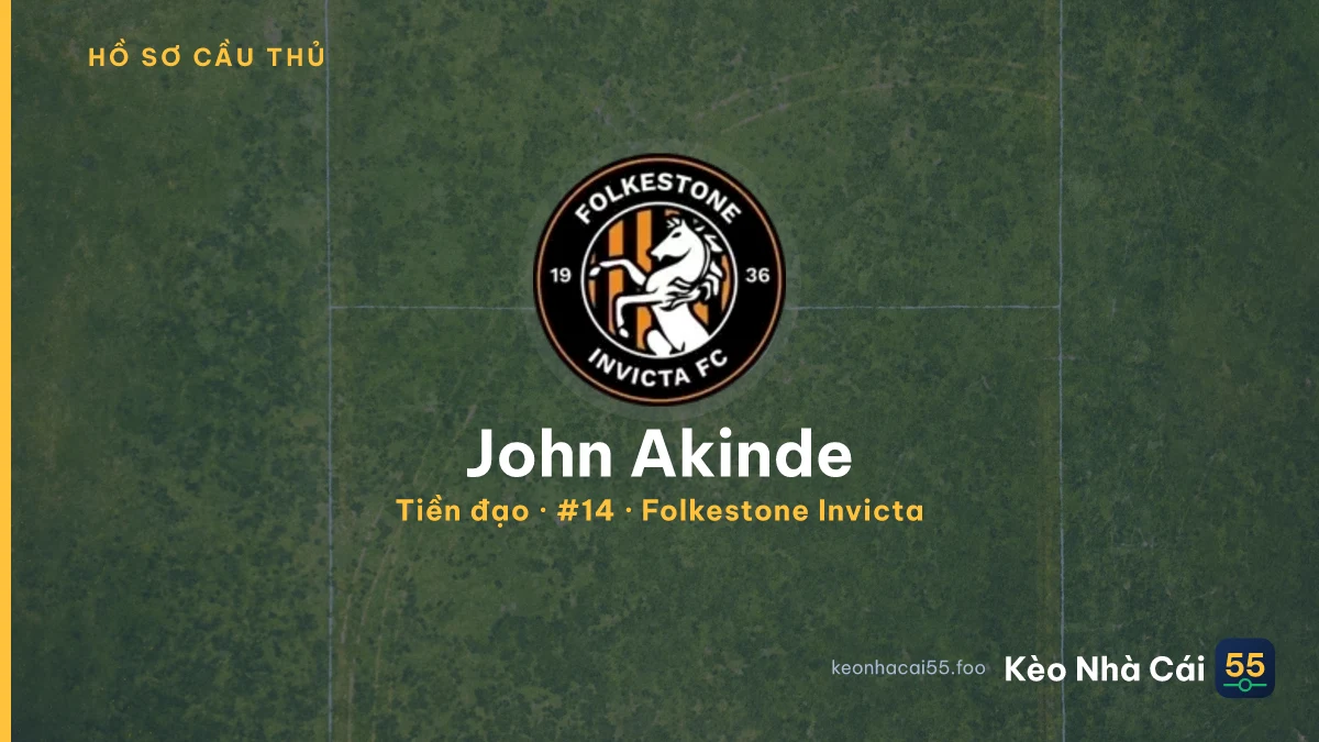 John Akinde — Folkestone Invicta