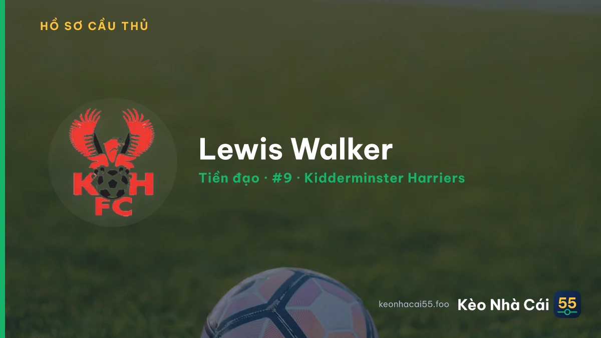 Lewis Walker — Kidderminster Harriers