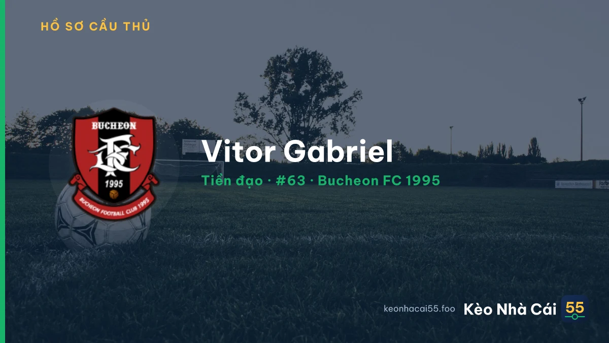 Vitor Gabriel — Bucheon FC 1995