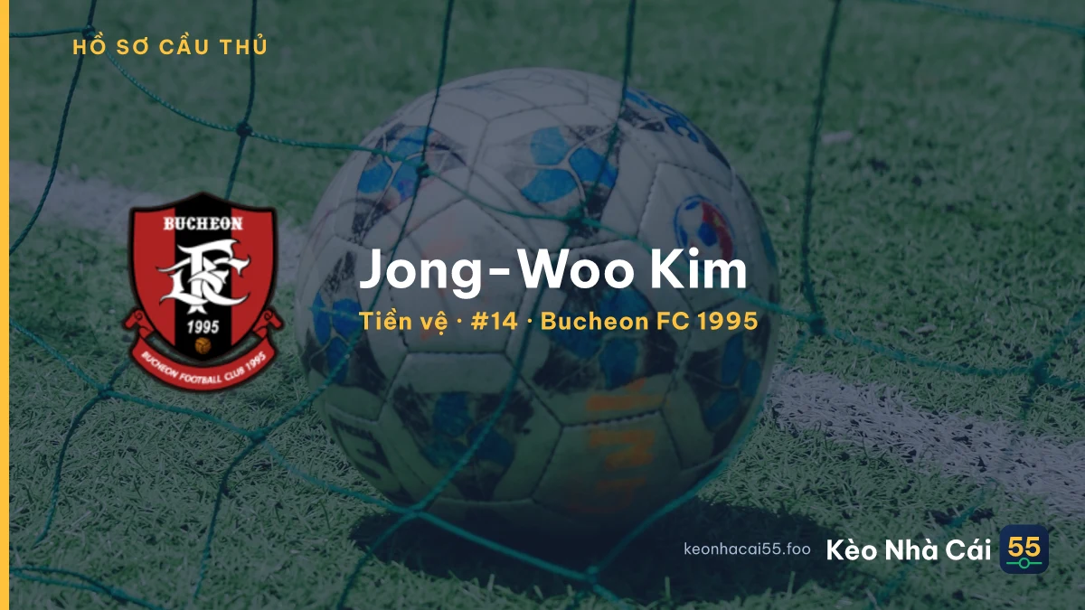 Jong-Woo Kim — Bucheon FC 1995