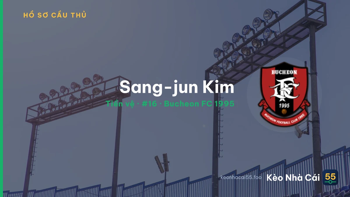 Sang-jun Kim — Bucheon FC 1995