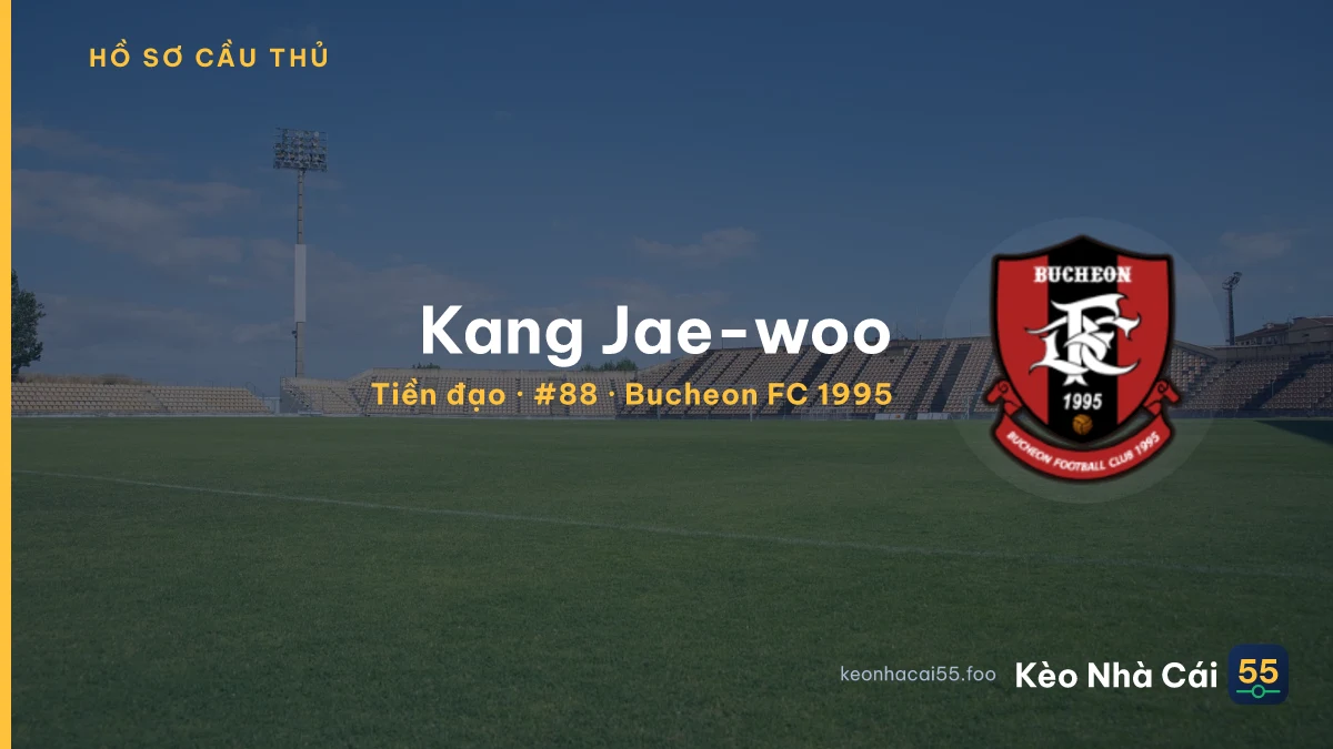 Kang Jae-woo — Bucheon FC 1995