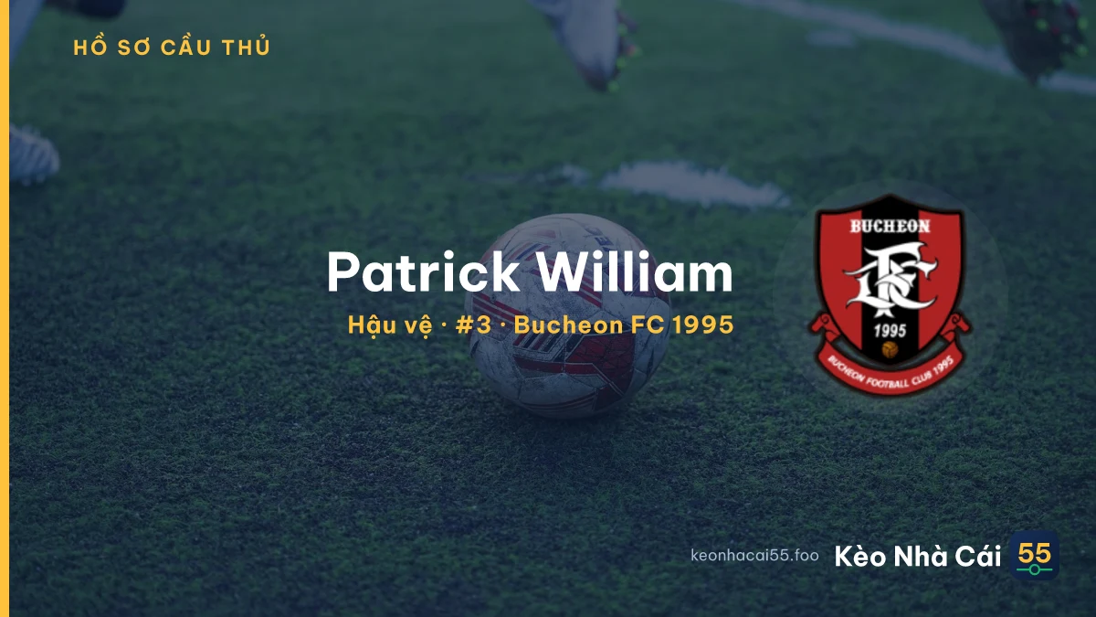 Patrick William — Bucheon FC 1995