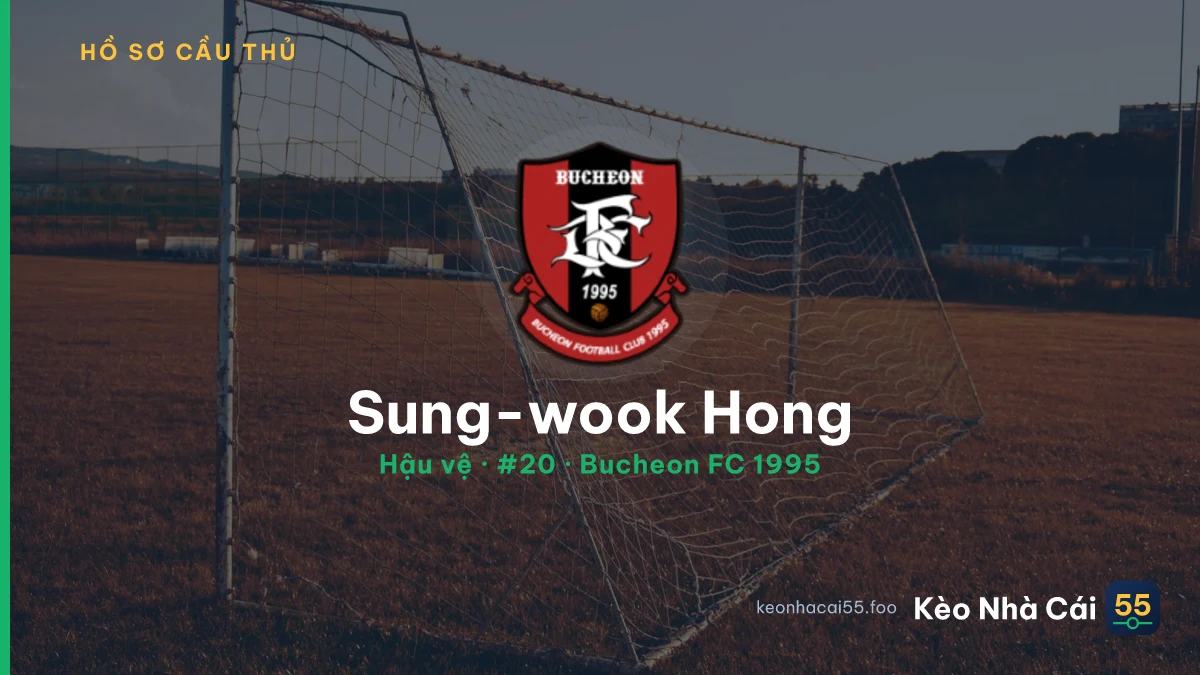 Sung-wook Hong — Bucheon FC 1995