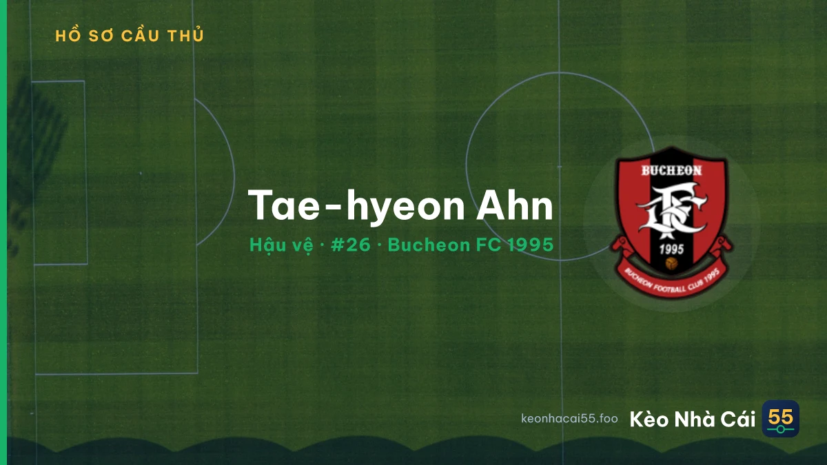 Tae-hyeon Ahn — Bucheon FC 1995