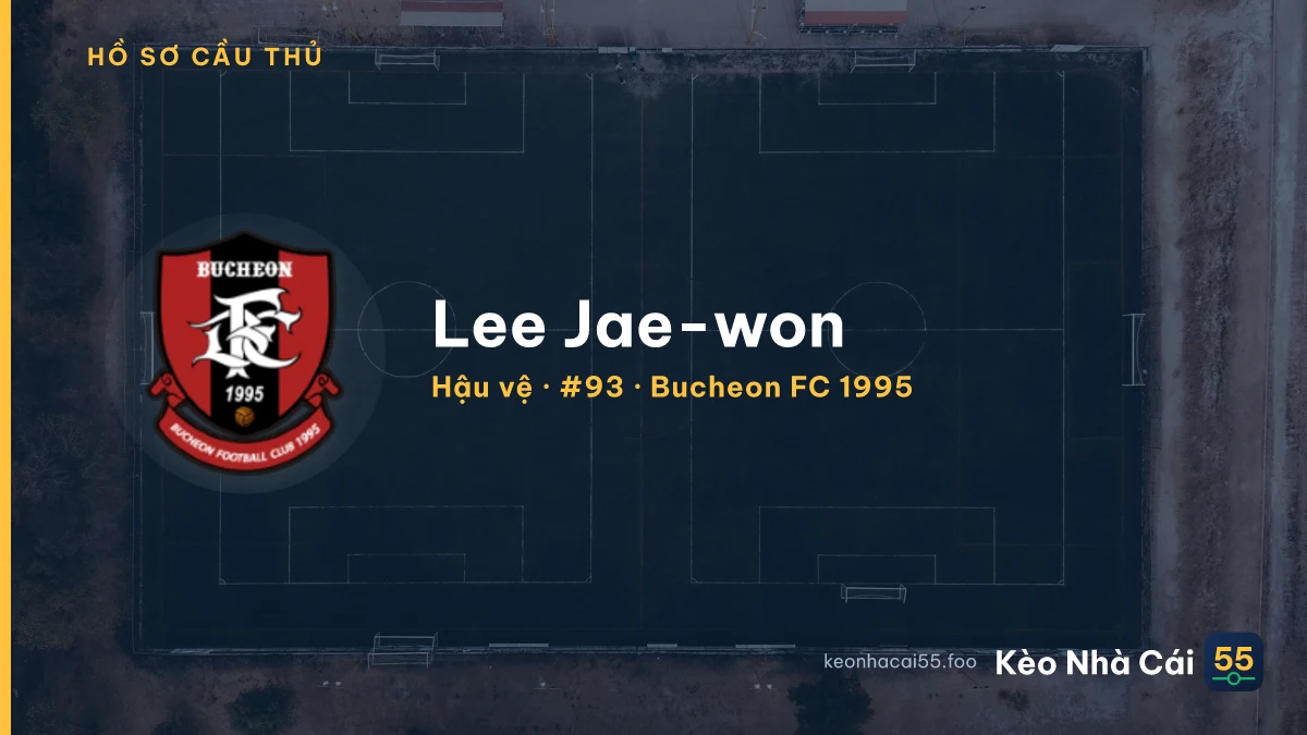 Lee Jae-won — Bucheon FC 1995