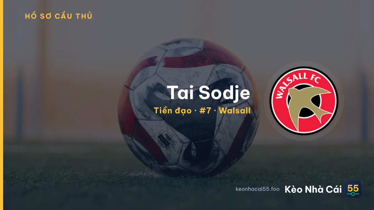Tai Sodje — Walsall
