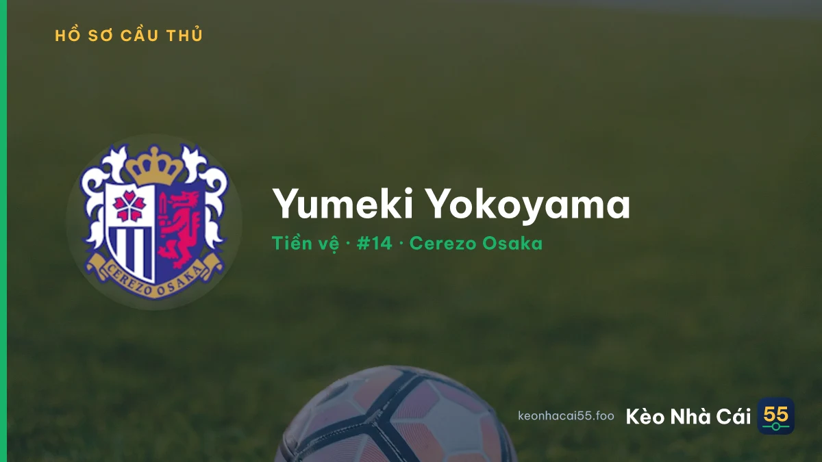 Yumeki Yokoyama — Cerezo Osaka
