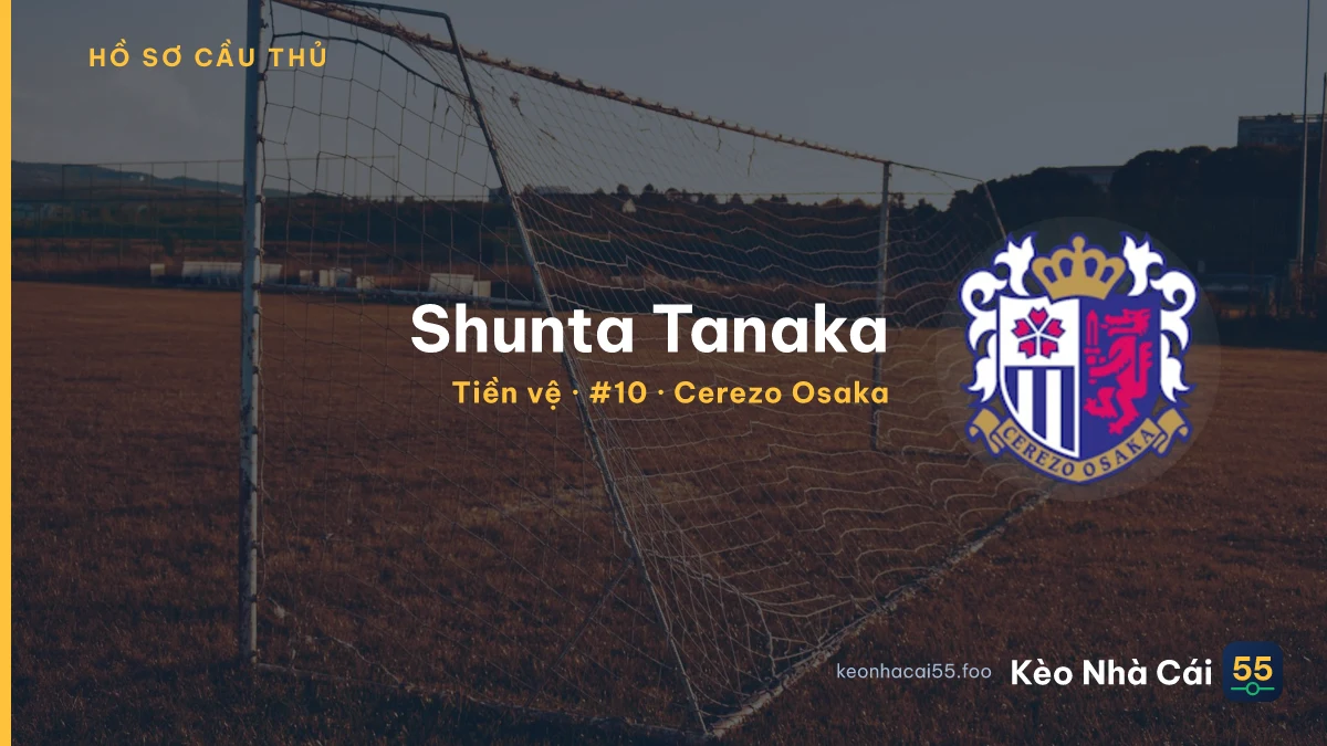 Shunta Tanaka — Cerezo Osaka