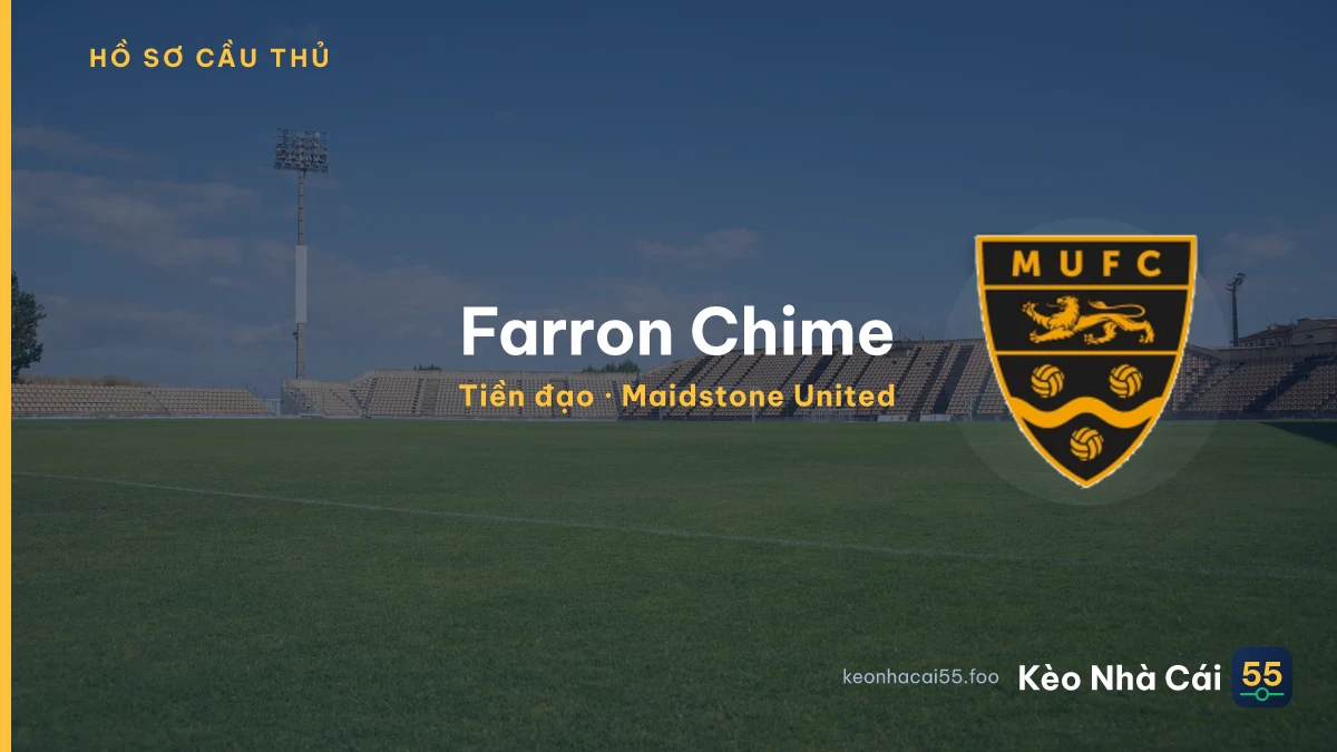 Farron Chime — Maidstone United
