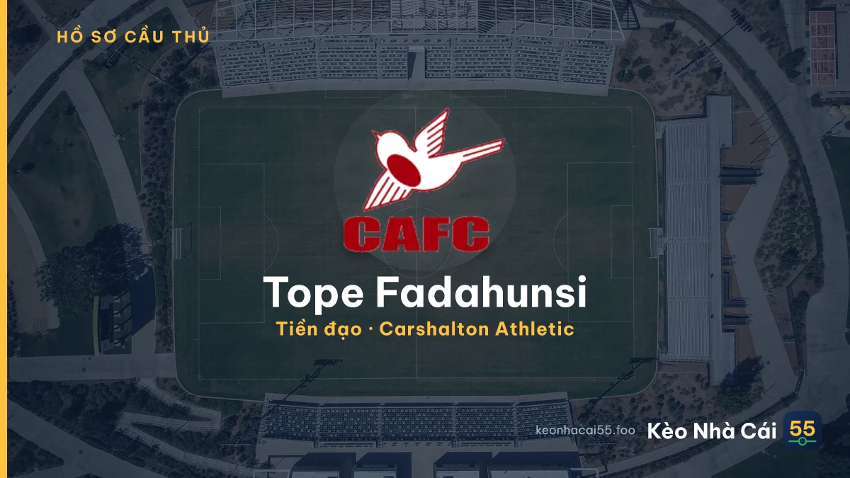 Tope Fadahunsi — Carshalton Athletic