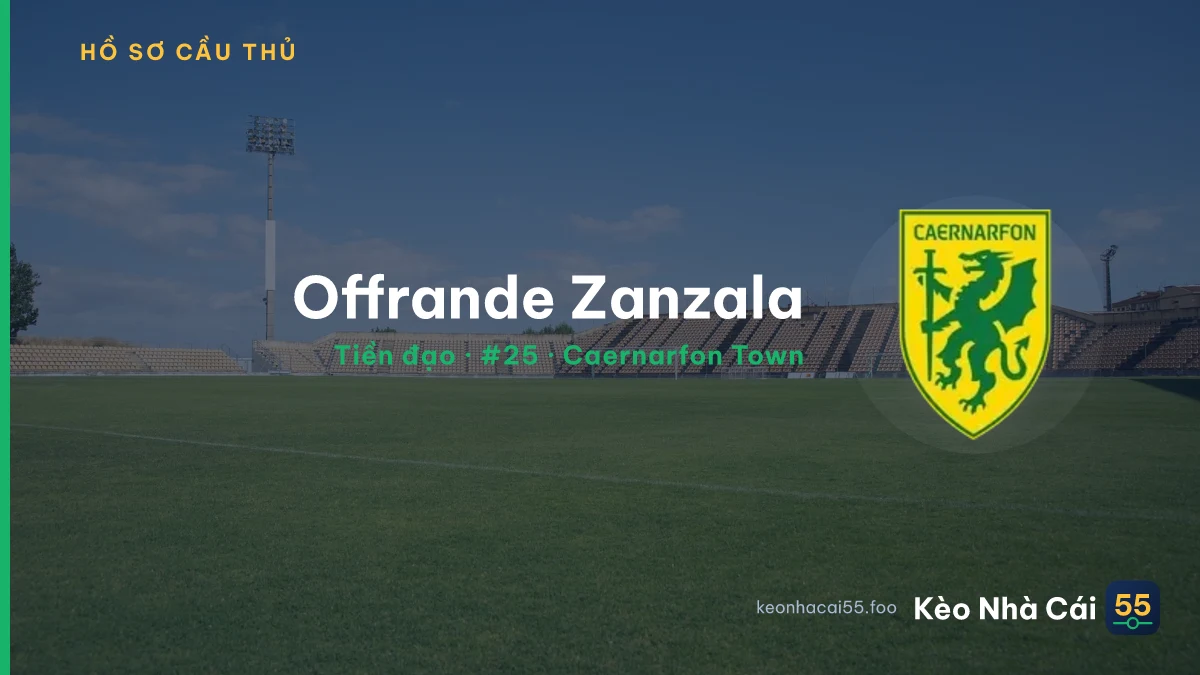 Offrande Zanzala — Caernarfon Town