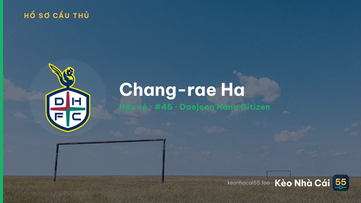Chang-rae Ha — Daejeon Hana Citizen
