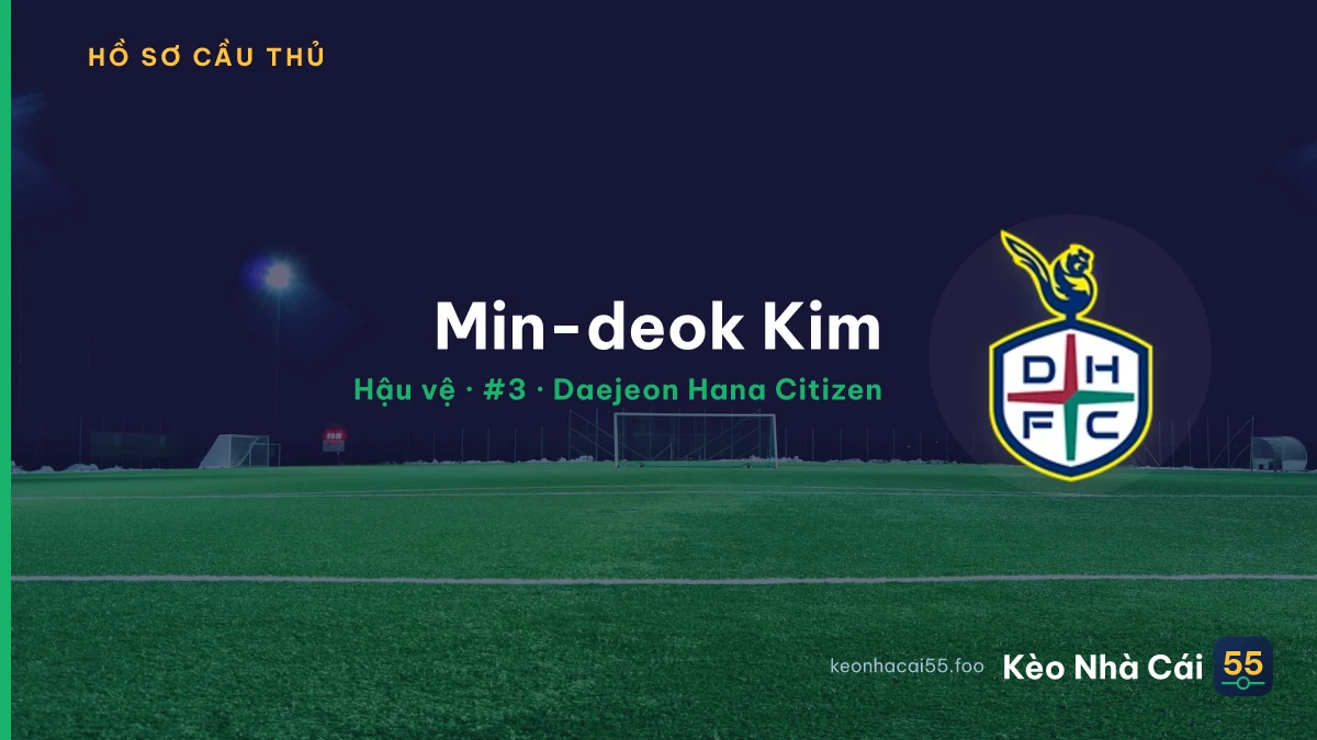 Min-deok Kim — Daejeon Hana Citizen