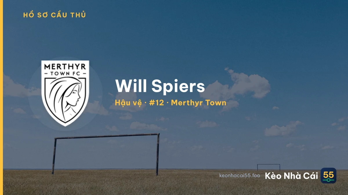 Will Spiers — Merthyr Town