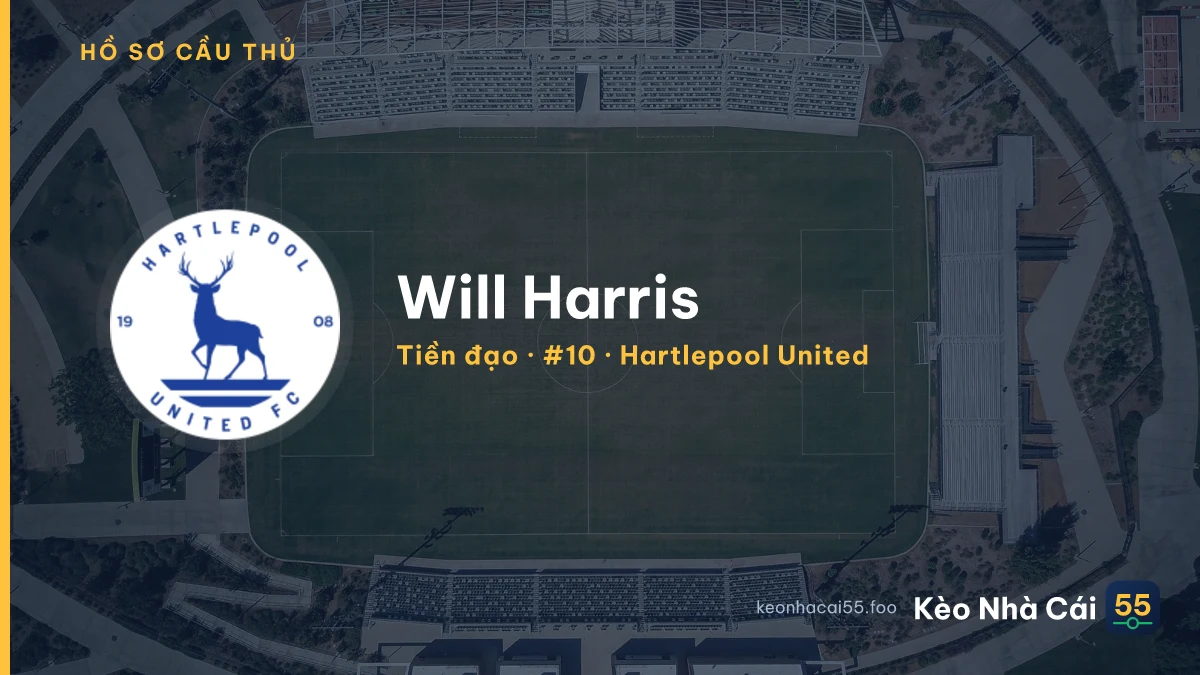 Will Harris — Hartlepool United