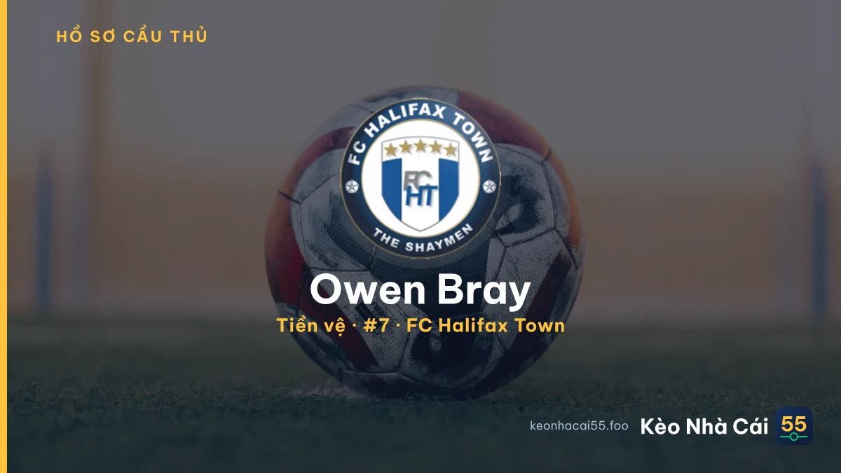 Owen Bray — FC Halifax Town