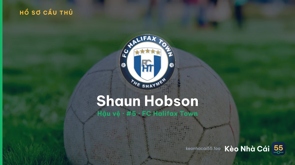 Shaun Hobson — FC Halifax Town
