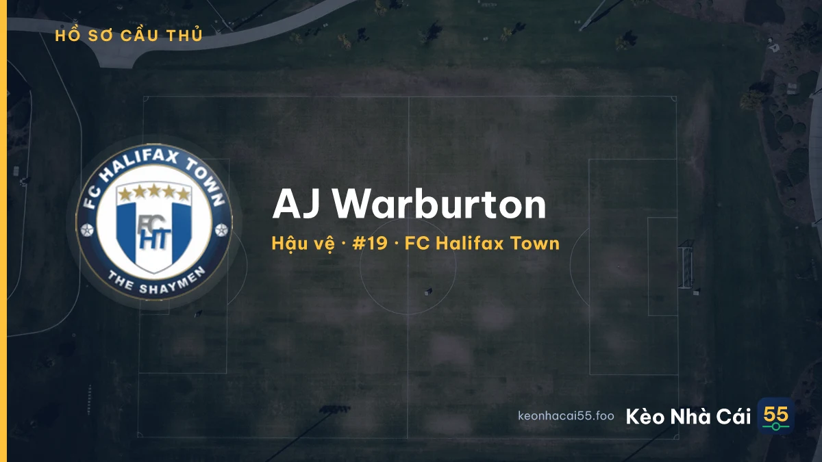 AJ Warburton — FC Halifax Town