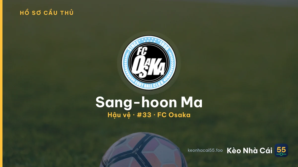 Sang-hoon Ma — FC Osaka